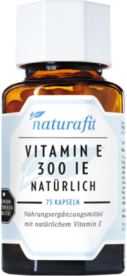 NATURAFIT Vitamin E 300 natürlich Kapseln